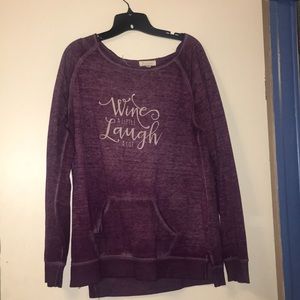 Light weight sweat shirt